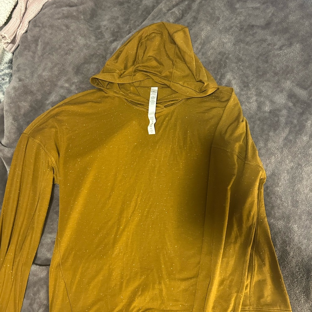Mustard Yellow Long Sleeve Hoodie